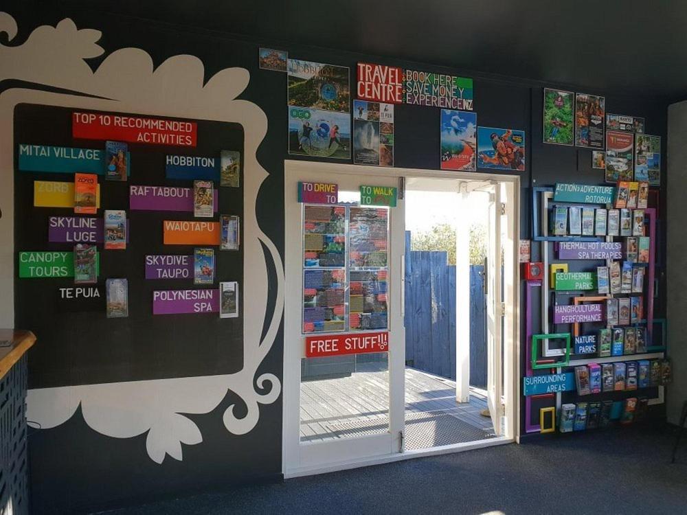 Crashpalace Backpackers Rotorua Buitenkant foto